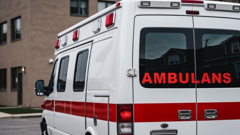 Policjantki uratowały nietrzeźwego mężczyznę w niebezpiecznym pustostanie