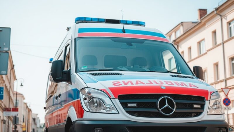 Dzielnicowi z Małkini edukują mieszkańców Rostek Wielkich o bezpieczeństwie