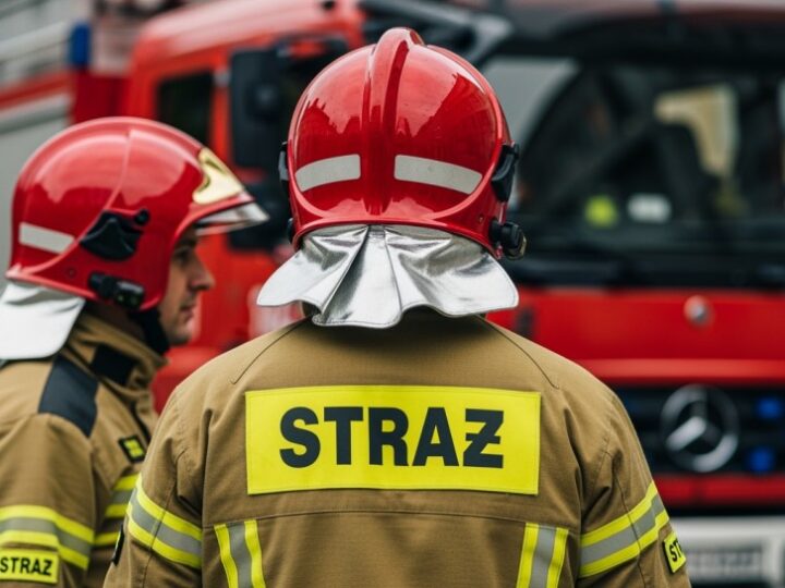 Fatalny pożar w Małkini Górnej kończy się tragedią