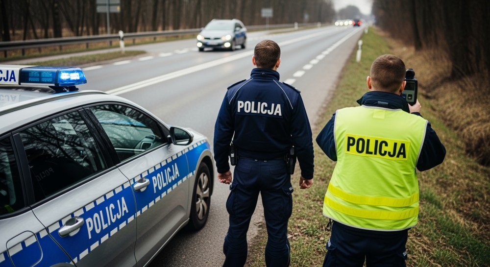 Nietrzeźwa kierująca zatrzymana przez policję po zgłoszeniu z nr 112