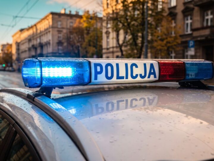 Pościg za pijanym kierowcą. 30-latek porzucił auto i uciekał pieszo