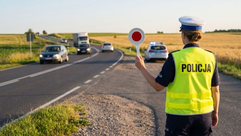 Trzeźwi kierowcy podczas porannej kontroli w powiecie ostrowskim
