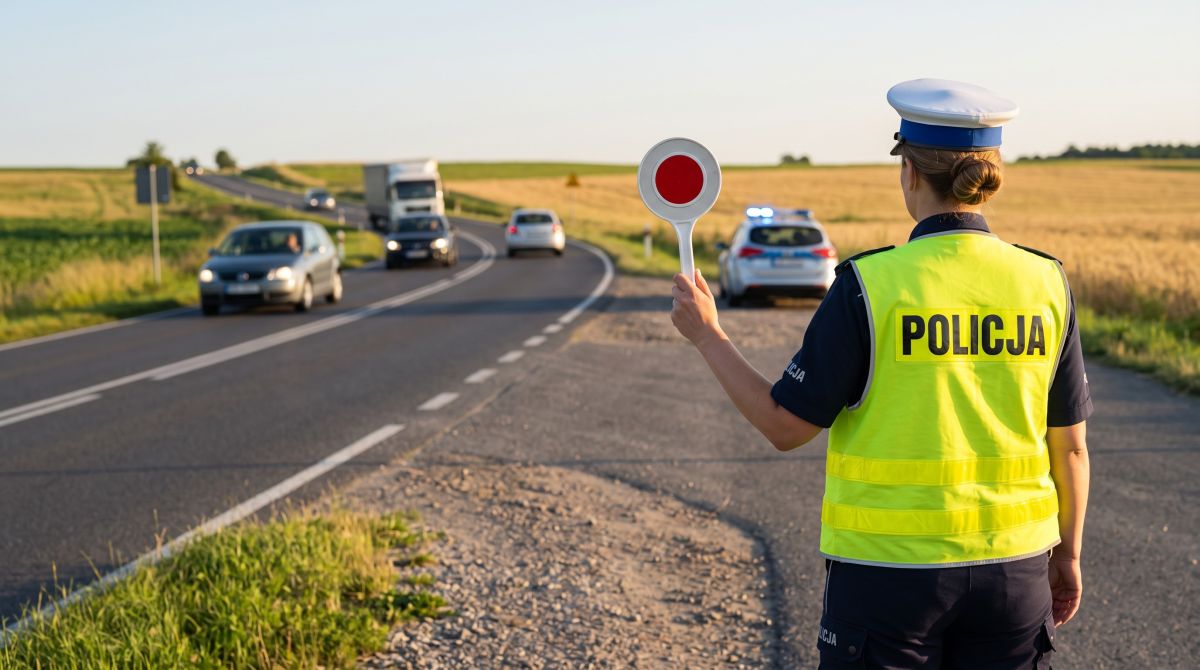 Trzeźwi kierowcy podczas porannej kontroli w powiecie ostrowskim